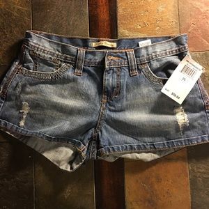NWT Lucky Brand Washed Blue Jean Shorts